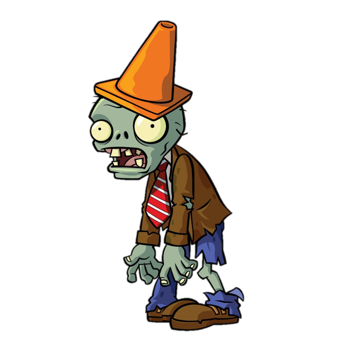 Zombie from plants vs zombie